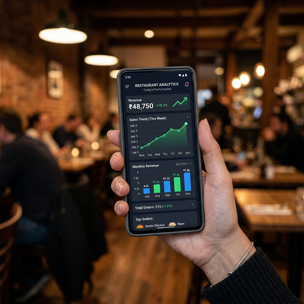 Owner Dashboard on Phone